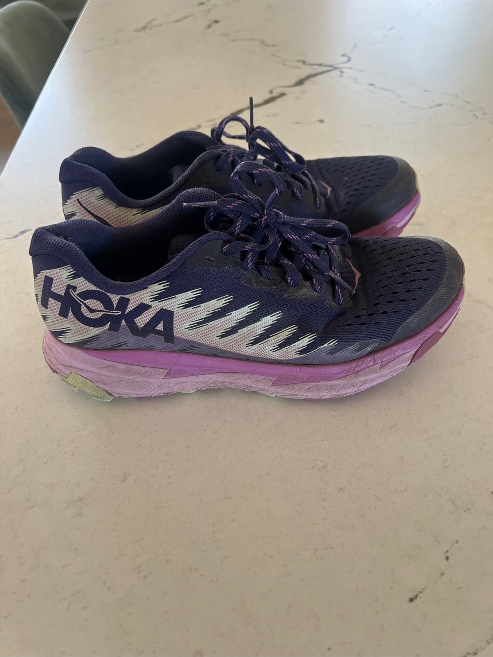 Hoka Torrent 3 Women's Running Shoes in purple and Pink. Size 8. Great shoes!